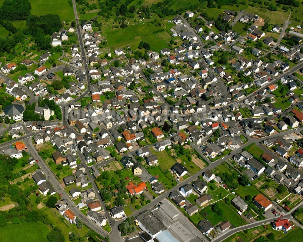 Luftbild Lahr - Ortsansicht in Lahr im Bundesland Hessen, Deutschland