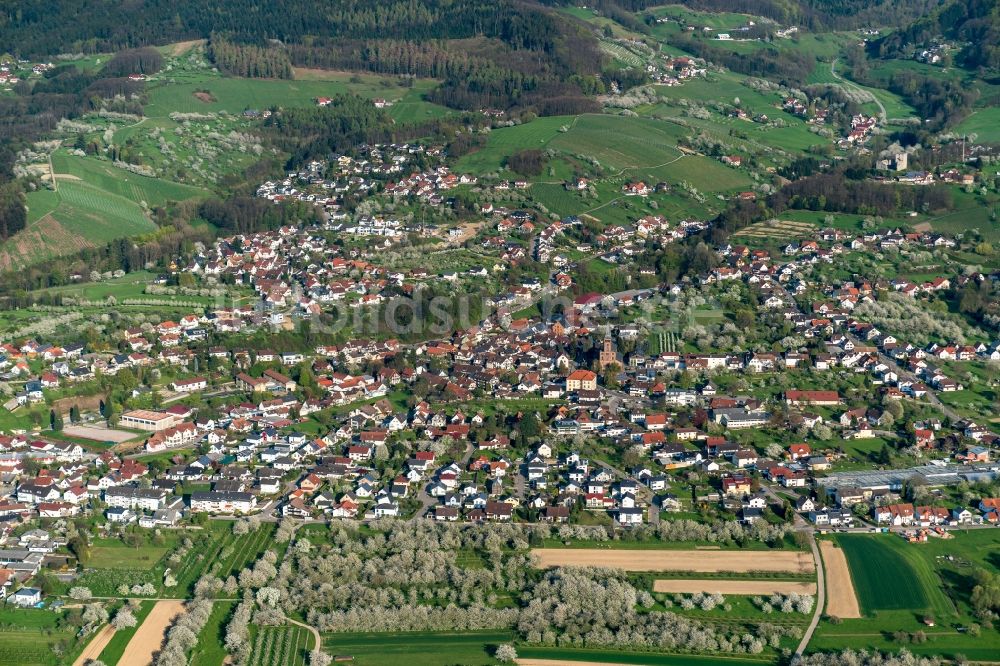 Luftaufnahme Lauf - Ortsansicht in Lauf im Bundesland Baden-Württemberg, Deutschland