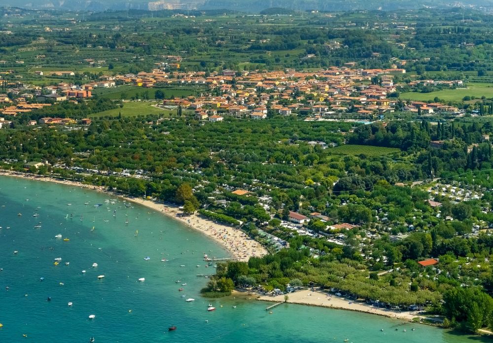 Luftbild Lazise - Ortsansicht in Lazise in Veneto, Italien