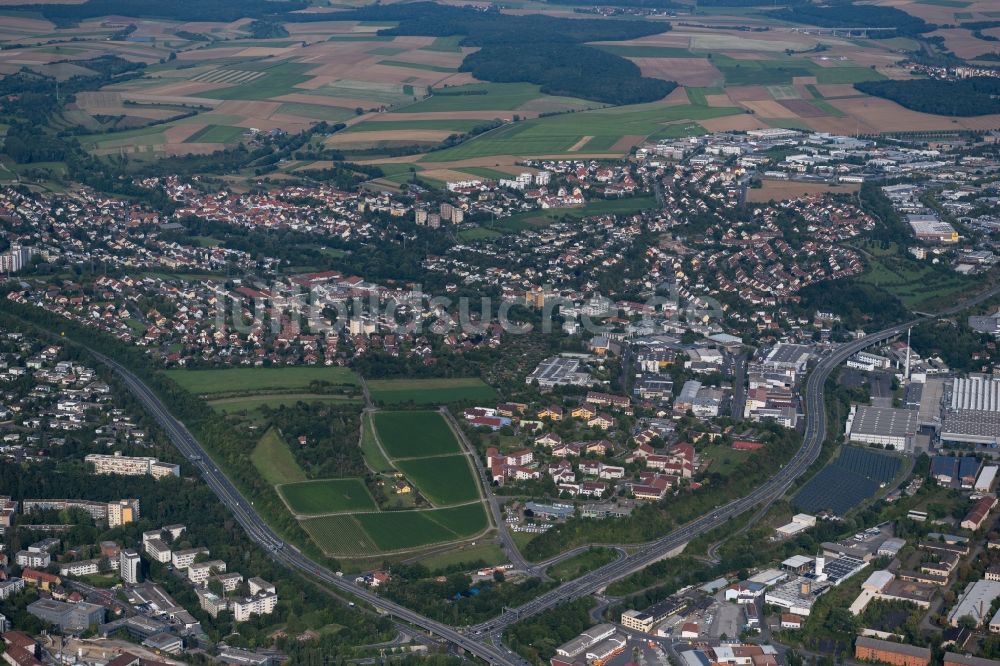 Luftbild Lengfeld - Ortsansicht in Lengfeld im Bundesland Bayern, Deutschland