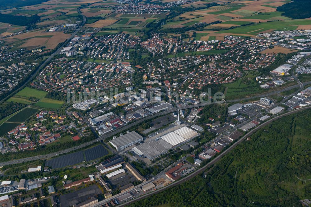 Lengfeld von oben - Ortsansicht in Lengfeld im Bundesland Bayern, Deutschland