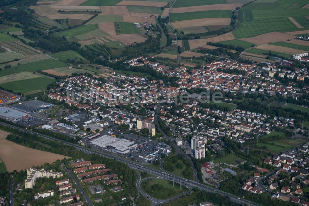 Luftbild Lengfeld - Ortsansicht in Lengfeld im Bundesland Bayern, Deutschland