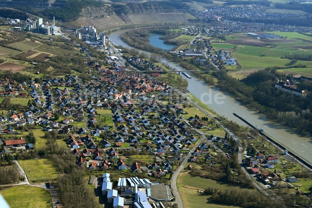 Luftbild Lengfurt - Ortsansicht in Lengfurt im Bundesland Bayern, Deutschland