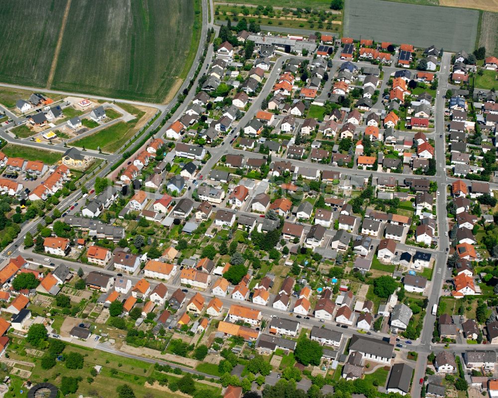 Luftaufnahme Liedolsheim - Ortsansicht in Liedolsheim im Bundesland Baden-Württemberg, Deutschland