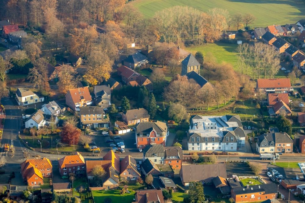 Lippramsdorf von oben - Ortsansicht in Lippramsdorf im Bundesland Nordrhein-Westfalen, Deutschland