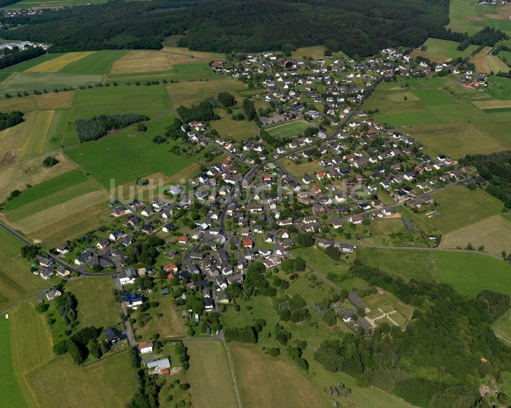 Luftbild Malberg - Ortsansicht von Malberg im Bundesland Rheinland-Pfalz