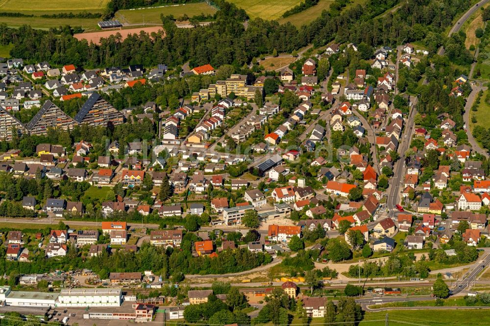 Marbach von oben - Ortsansicht in Marbach bei Villingen im Bundesland Baden-Württemberg, Deutschland