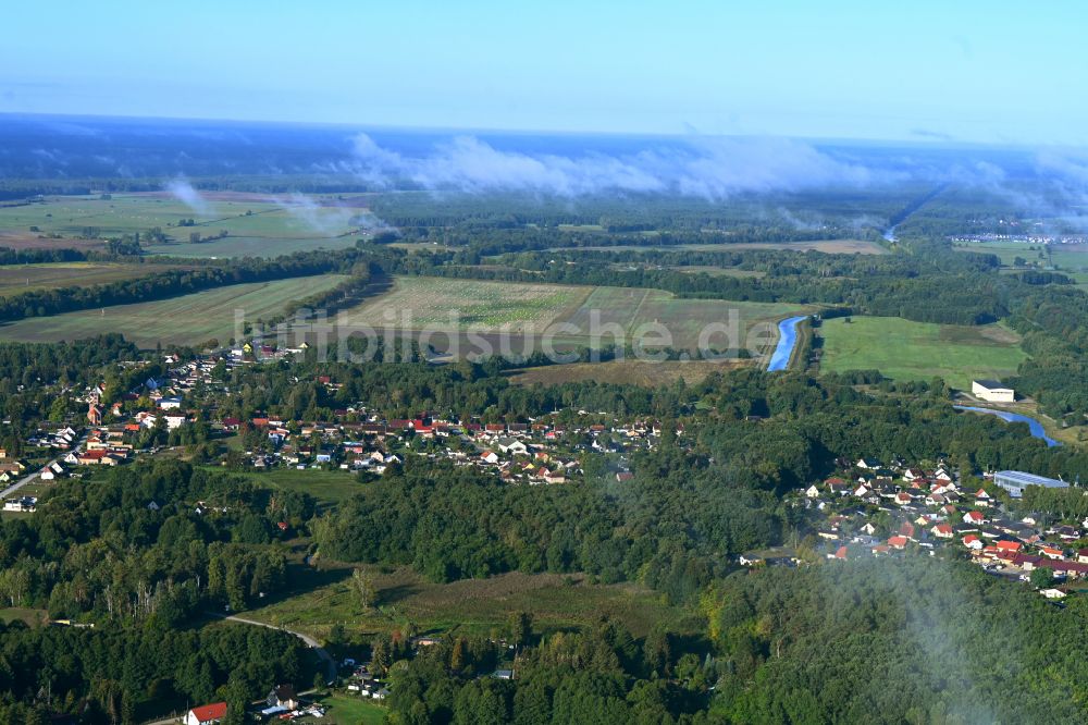 Luftbild Marienwerder - Ortsansicht in Marienwerder im Bundesland Brandenburg, Deutschland