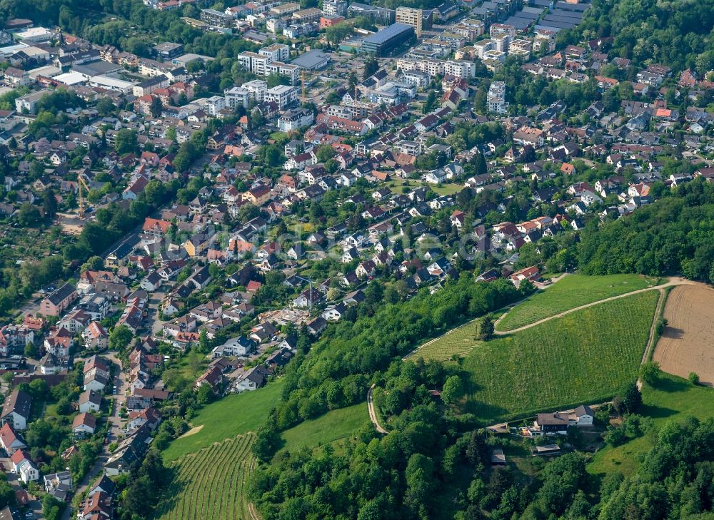Luftaufnahme Merzhausen - Ortsansicht in Merzhausen im Bundesland Baden-Württemberg, Deutschland