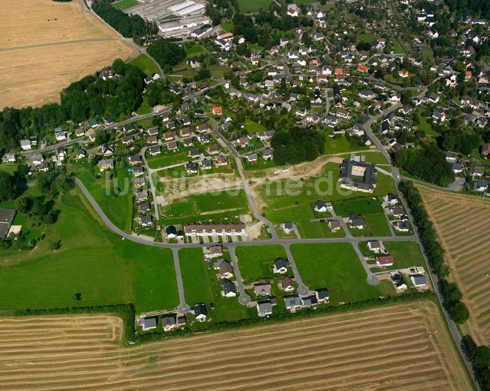 Luftaufnahme St. Michaelis - Ortsansicht in St. Michaelis im Bundesland Sachsen, Deutschland