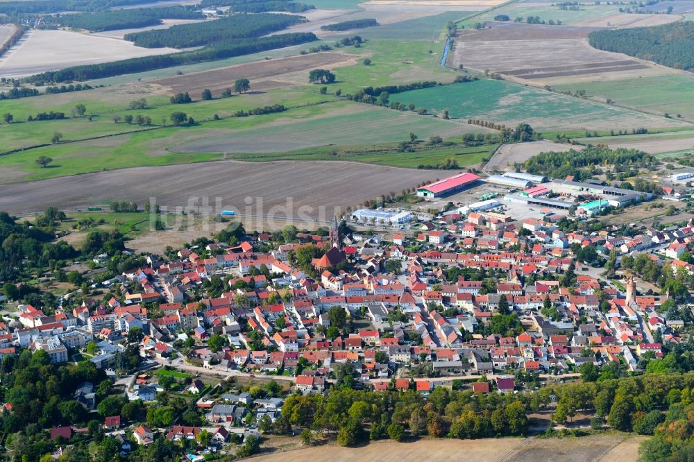 Luftbild Mittenwalde - Ortsansicht in Mittenwalde im Bundesland Brandenburg, Deutschland