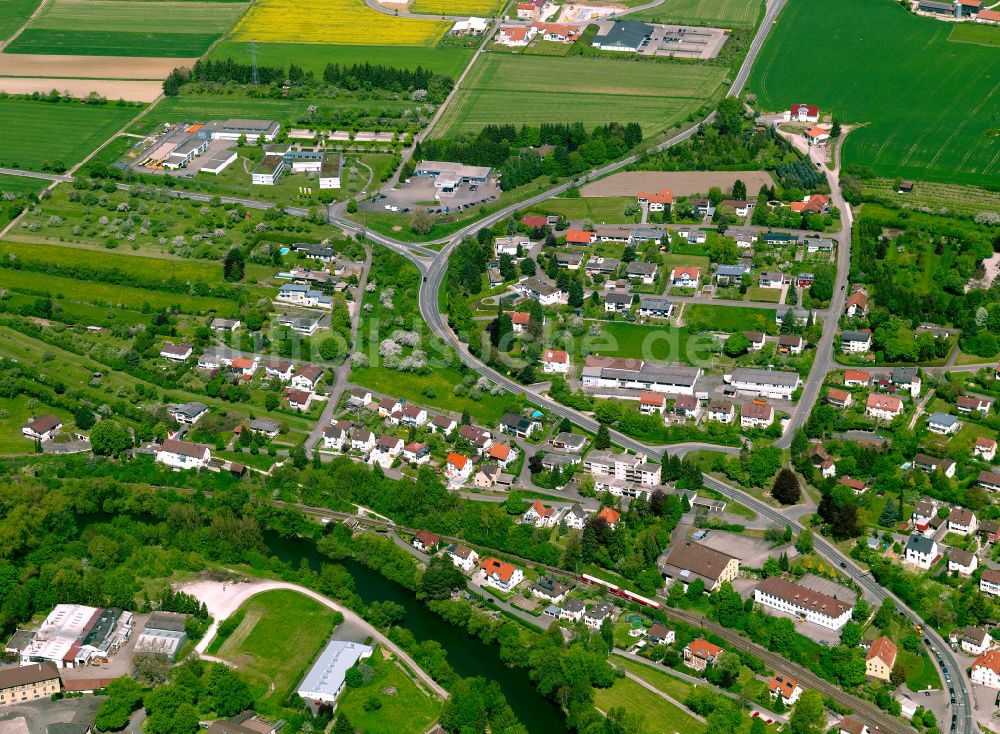 Munderkingen von oben - Ortsansicht in Munderkingen im Bundesland Baden-Württemberg, Deutschland