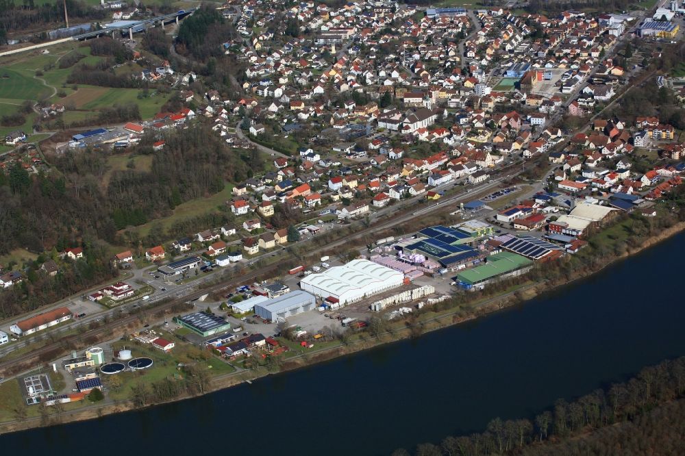 Luftbild Murg - Ortsansicht in Murg im Bundesland Baden-Württemberg, Deutschland