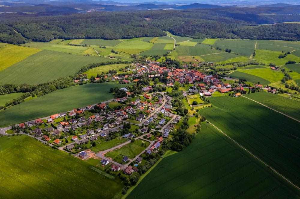 Luftbild Netze - Ortsansicht in Netze im Bundesland Hessen, Deutschland