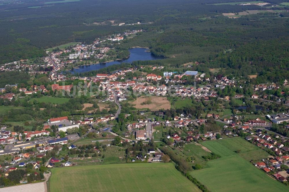 Luftbild Netzen - Ortsansicht in Netzen im Bundesland Brandenburg, Deutschland