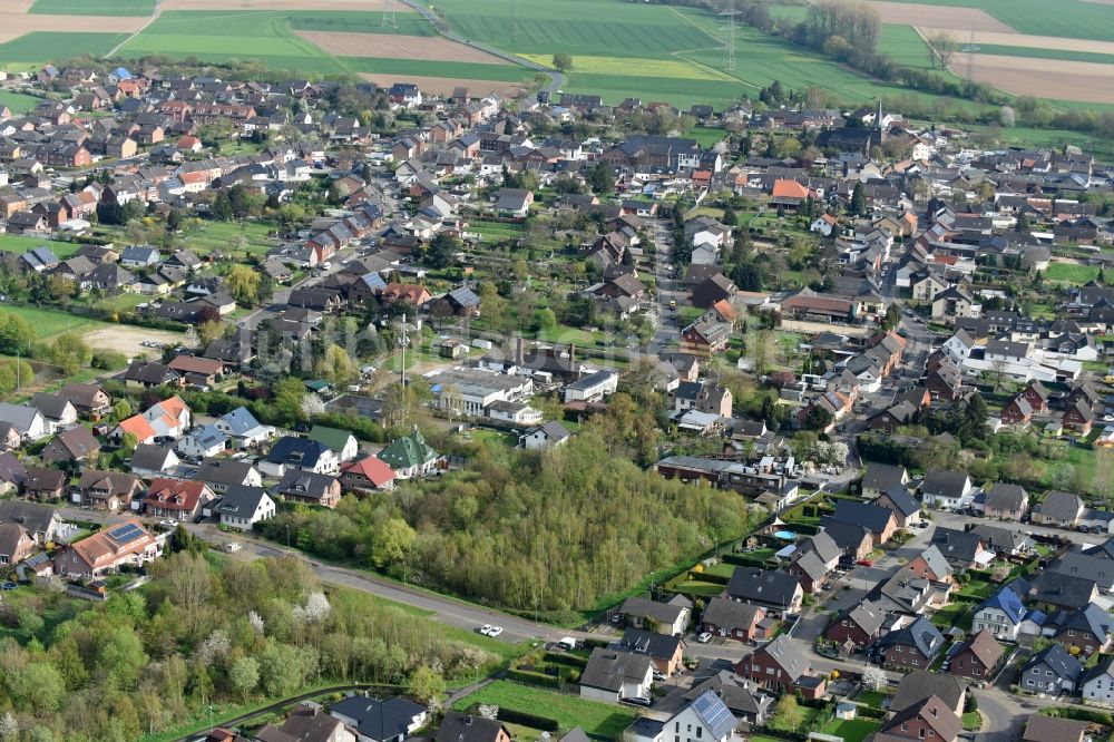 Luftaufnahme Niederzier - Ortsansicht in Niederzier im Bundesland Nordrhein-Westfalen