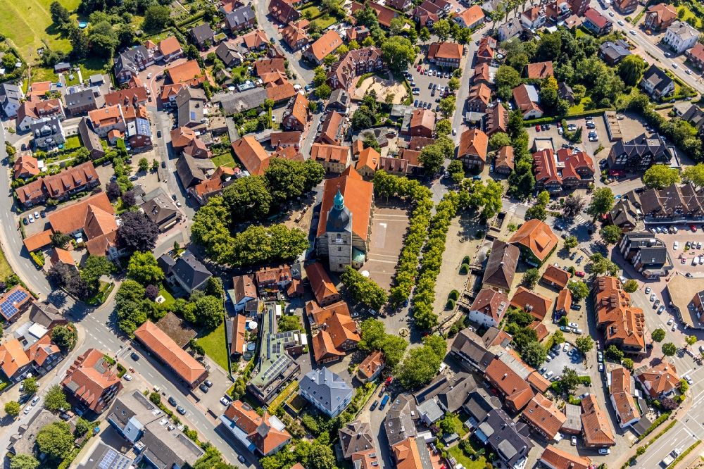 Luftbild Nottuln - Ortsansicht in Nottuln im Bundesland Nordrhein-Westfalen, Deutschland