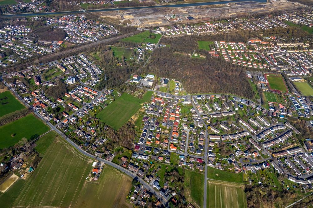 Luftbild Oberaden - Ortsansicht von Oberaden im Bundesland Nordrhein-Westfalen, Deutschland