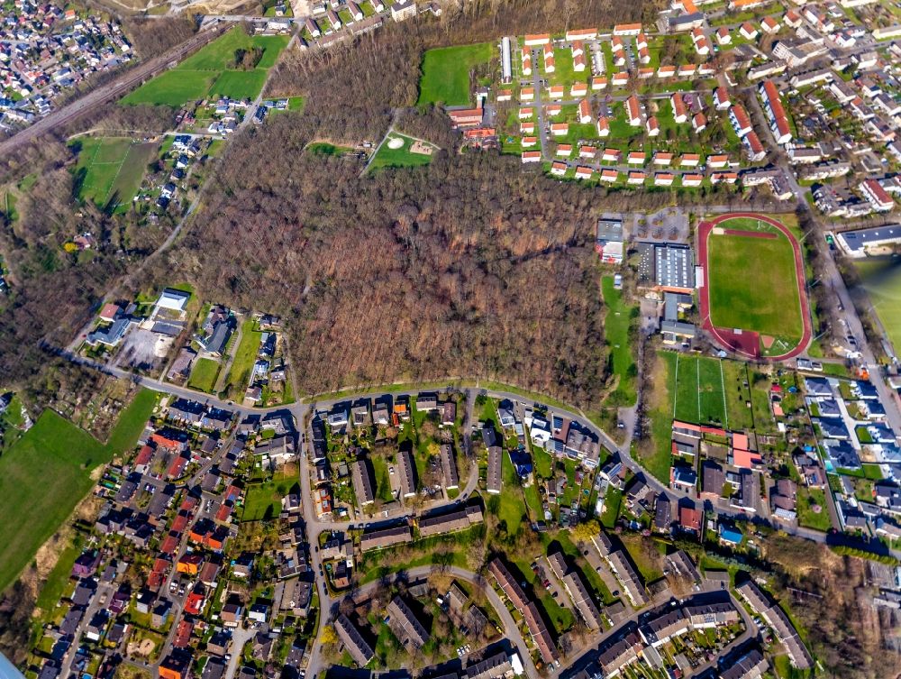 Luftaufnahme Oberaden - Ortsansicht von Oberaden im Bundesland Nordrhein-Westfalen, Deutschland