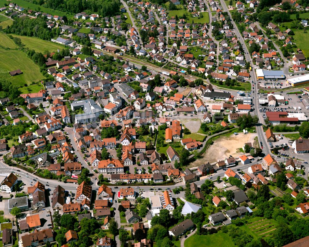 Luftbild Ochsenhausen - Ortsansicht in Ochsenhausen im Bundesland Baden-Württemberg, Deutschland
