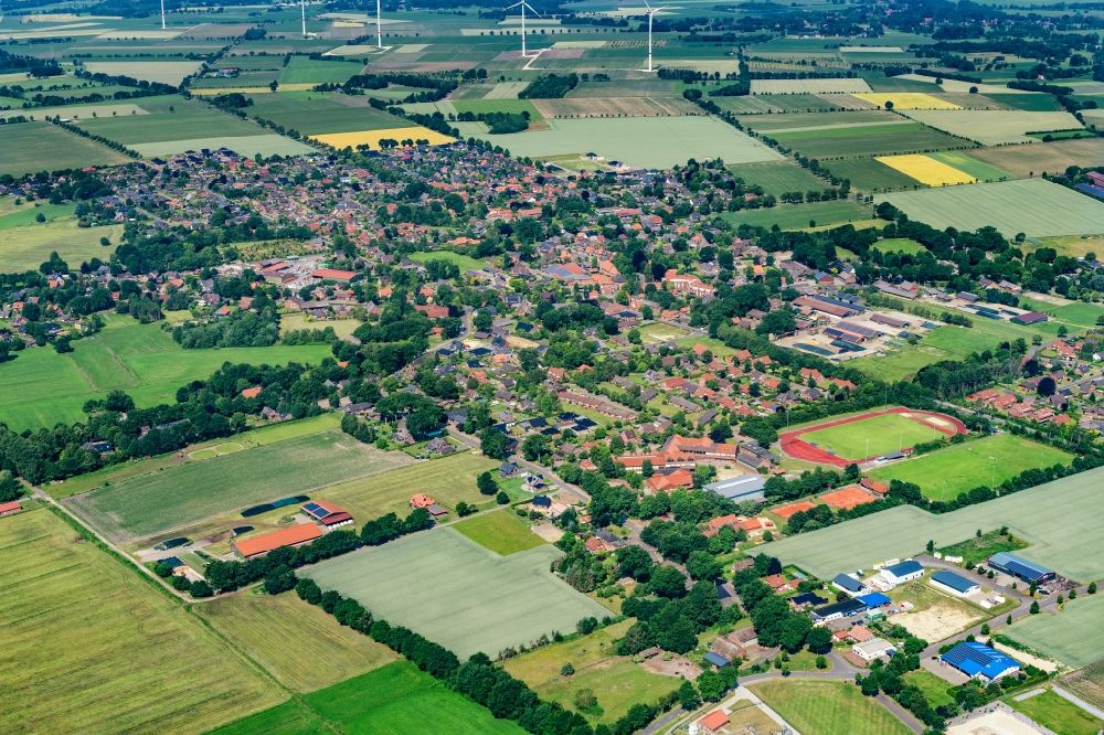 Luftbild Oldendorf - Ortsansicht in Oldendorf im Bundesland Niedersachsen, Deutschland