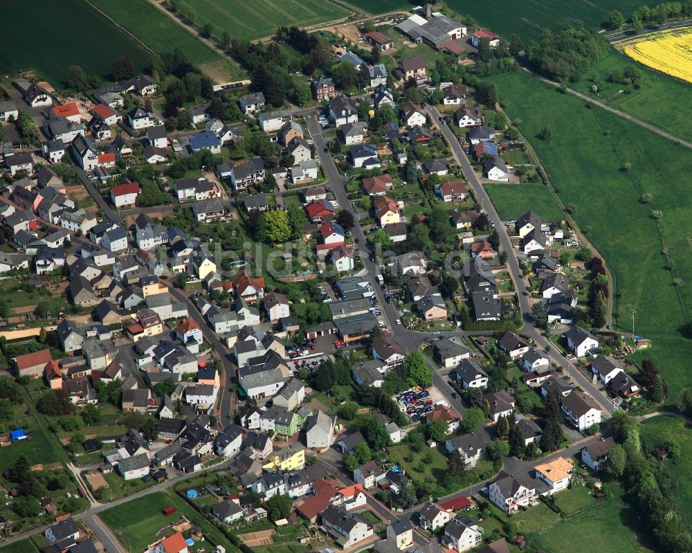Luftbild Allendorf - Ortsansicht der Ortsgemeinde Allendorf im Bundesland Rheinland-Pfalz