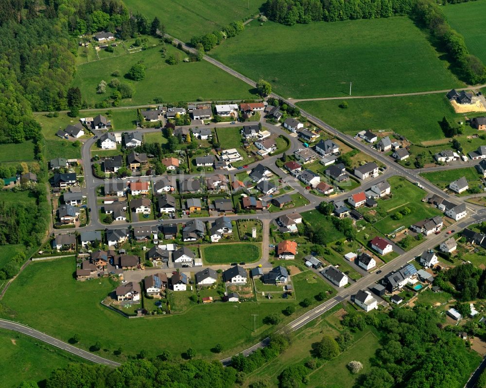Luftbild Dreisbach - Ortsansicht der Ortsgemeinde Dreisbach im Bundesland Rheinland-Pfalz