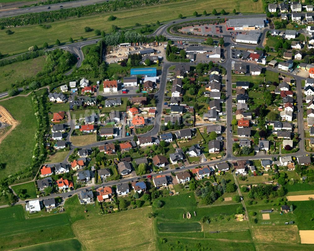 Luftbild Görgeshausen - Ortsansicht der Ortsgemeinde Görgeshausen im Bundesland Rheinland-Pfalz