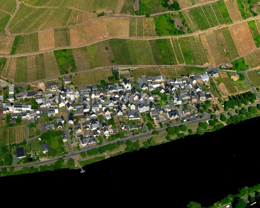 Luftbild Mesenich - Ortsansicht der Ortsgemeinde Mesenich im Bundesland Rheinland-Pfalz