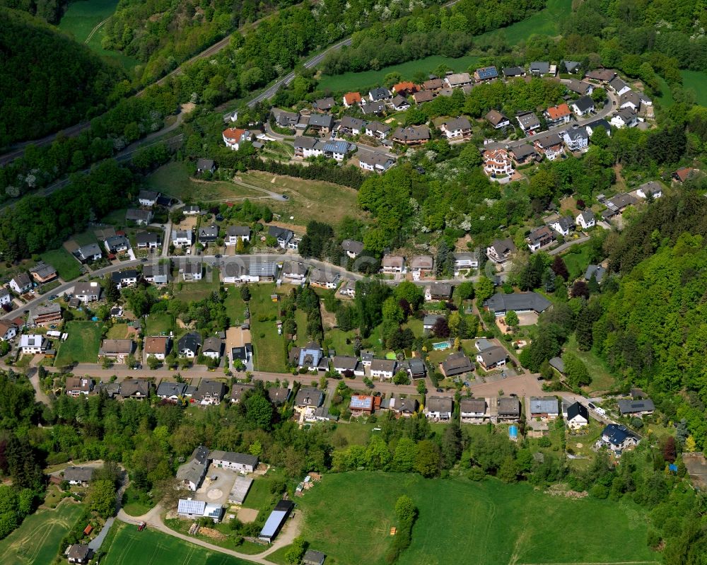 Monreal aus der Vogelperspektive: Ortsansicht der Ortsgemeinde Monreal im Bundesland Rheinland-Pfalz