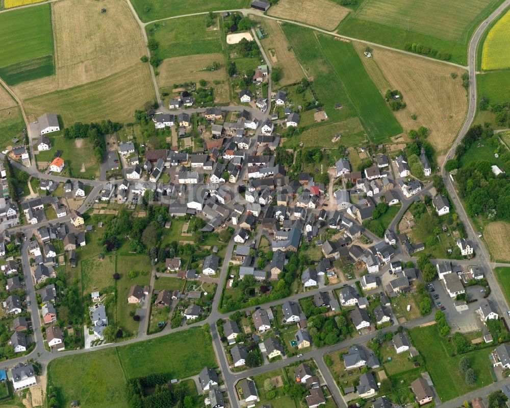 Luftbild Oelsberg - Ortsansicht der Ortsgemeinde Oelsberg im Bundesland Rheinland-Pfalz