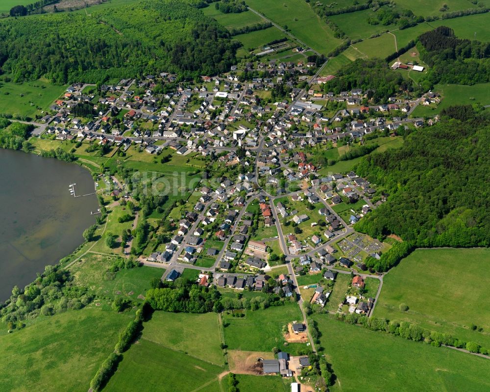 Luftaufnahme Pottum - Ortsansicht der Ortsgemeinde Pottum im Bundesland Rheinland-Pfalz