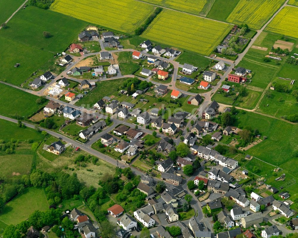 Luftaufnahme Quirnbach - Ortsansicht der Ortsgemeinde Quirnbach im Bundesland Rheinland-Pfalz