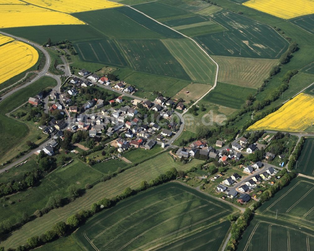 Luftbild Reckenroth - Ortsansicht der Ortsgemeinde Reckenroth im Bundesland Rheinland-Pfalz