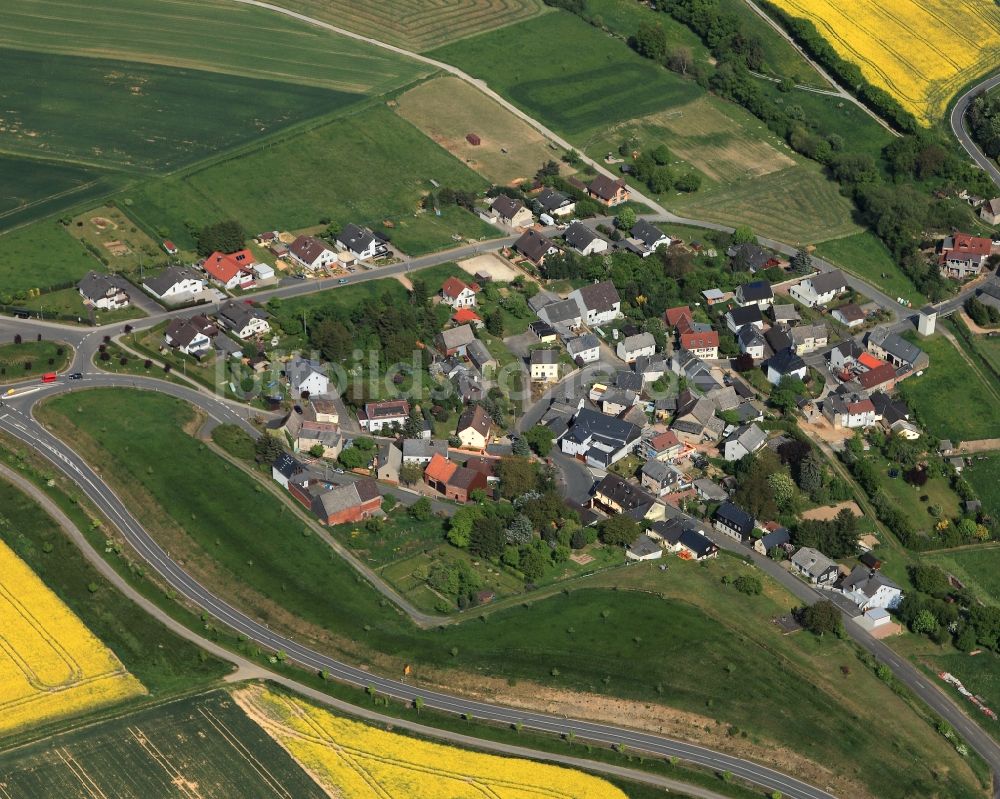Luftaufnahme Reckenroth - Ortsansicht der Ortsgemeinde Reckenroth im Bundesland Rheinland-Pfalz
