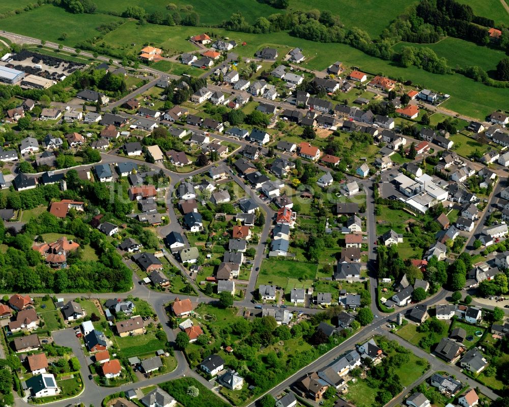 Luftbild Seck - Ortsansicht der Ortsgemeinde Seck im Bundesland Rheinland-Pfalz