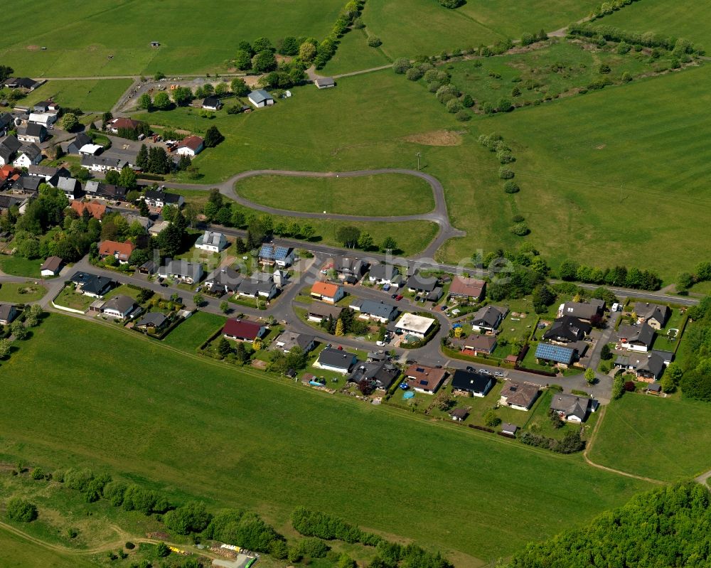 Luftbild Stein-Neukirch - Ortsansicht der Ortsgemeinde Stein-Neukirch im Bundesland Rheinland-Pfalz