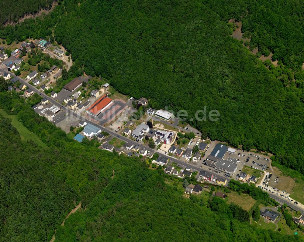 Luftbild Tiefenstein - Ortsansicht der Ortsgemeinde Tiefenstein im Bundesland Rheinland-Pfalz