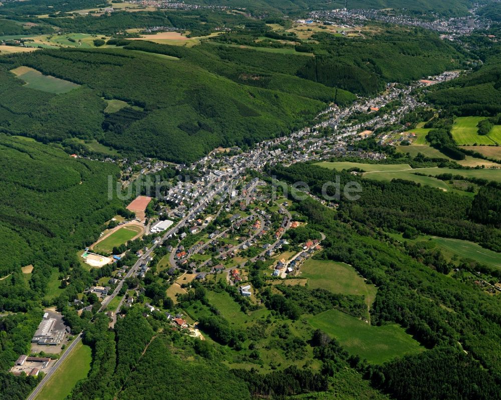 Luftbild Tiefenstein - Ortsansicht der Ortsgemeinde Tiefenstein im Bundesland Rheinland-Pfalz