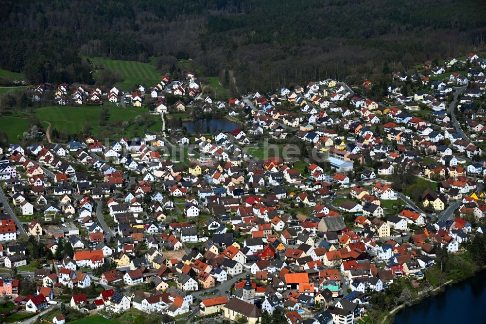 Luftbild Forchheim - Ortsansicht im Ortsteil Buckenhofen in Forchheim im Bundesland Bayern, Deutschland