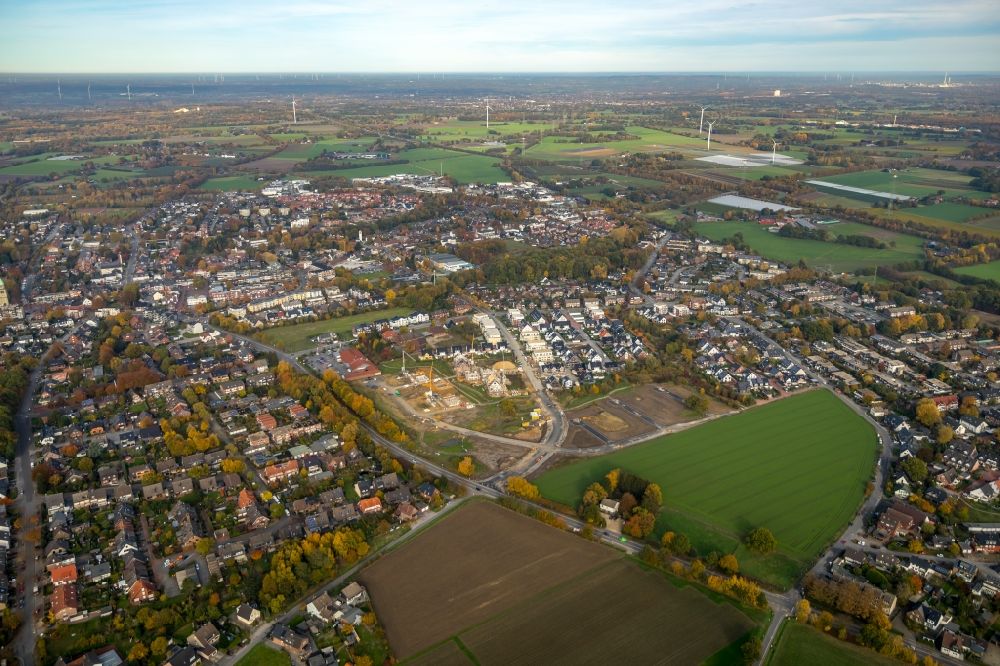 Luftbild Bottrop - Ortsansicht im Ortsteil Kirchhellen in Bottrop im Bundesland Nordrhein-Westfalen, Deutschland