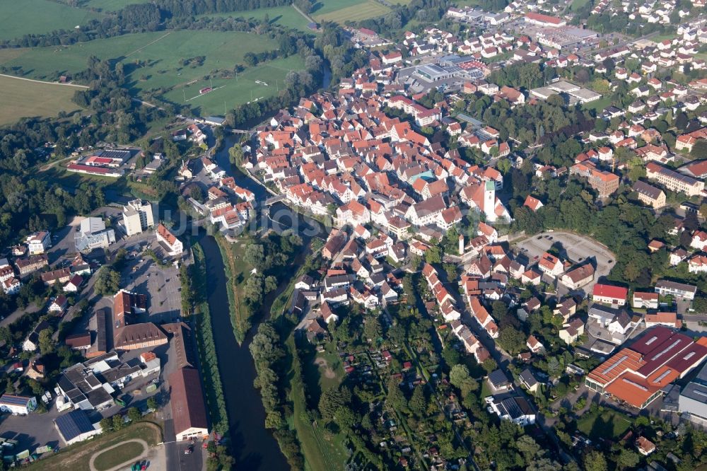 Luftbild Riedlingen - Ortsansicht im Ortsteil Neufra in Riedlingen im Bundesland Baden-Württemberg