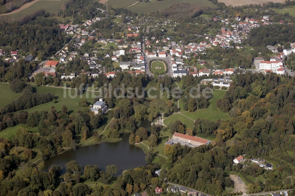 Luftaufnahme Putbus - Ortsansicht im Ortsteil Pastitz in Putbus im Bundesland Mecklenburg-Vorpommern