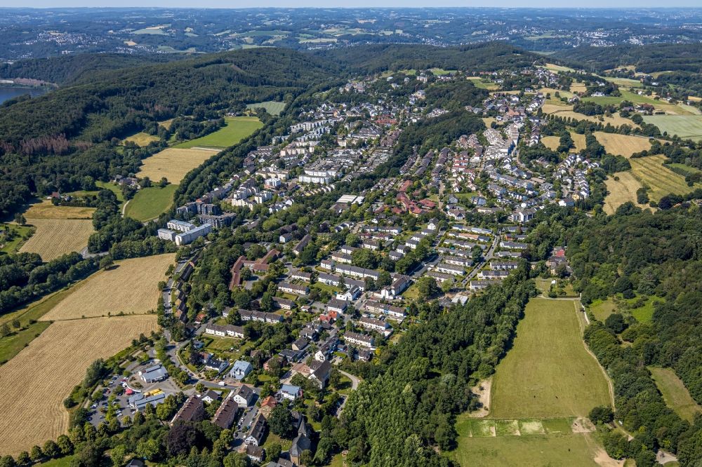 Luftbild Herdecke - Ortsansicht im Ortsteil Westende in Herdecke im Bundesland Nordrhein-Westfalen, Deutschland
