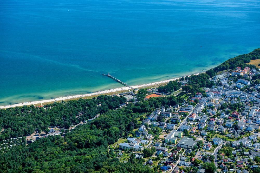 Luftbild Göhren - Ortsansicht an der Ostseeküste in Göhren im Bundesland Mecklenburg-Vorpommern, Deutschland
