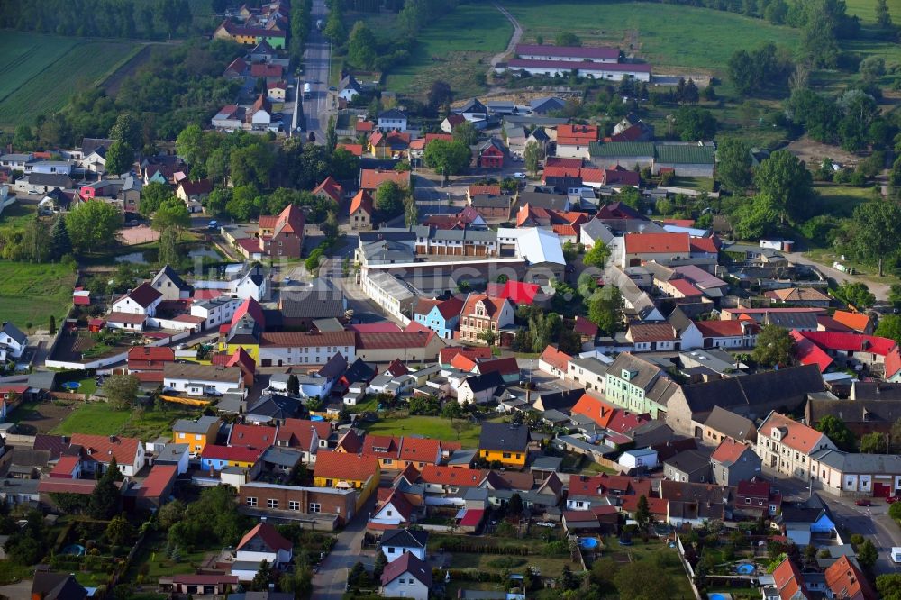 Luftaufnahme Peißen - Ortsansicht in Peißen im Bundesland Sachsen-Anhalt, Deutschland