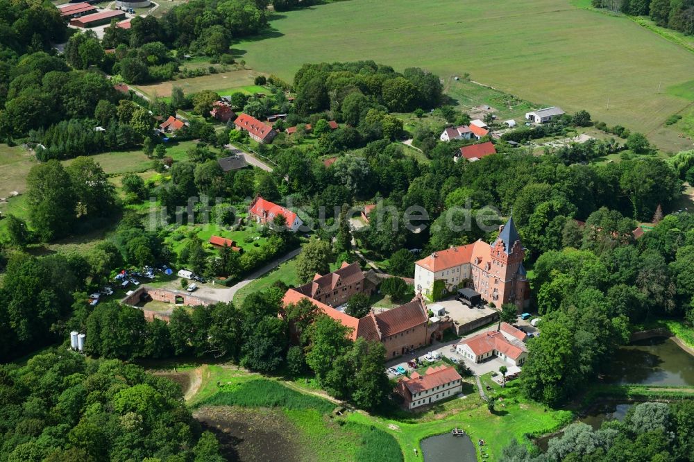 Luftaufnahme Plattenburg - Ortsansicht in Plattenburg im Bundesland Brandenburg, Deutschland