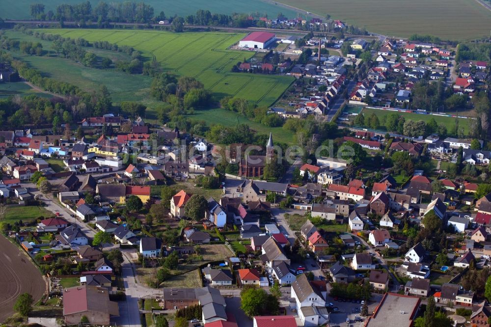 Luftbild Poley - Ortsansicht in Poley im Bundesland Sachsen-Anhalt, Deutschland