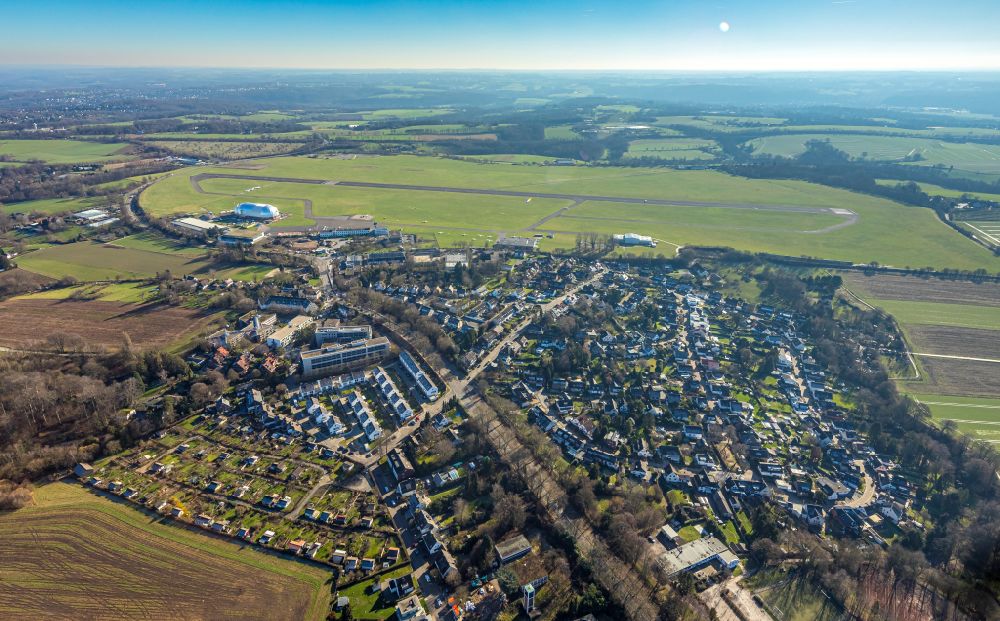 Luftaufnahme Raadt - Ortsansicht in Raadt im Bundesland Nordrhein-Westfalen, Deutschland