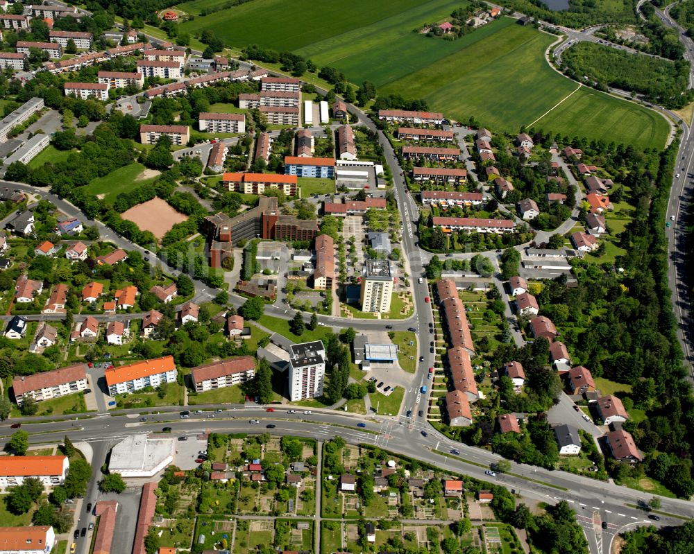 Luftaufnahme Goslar - Ortsansicht am Rande von landwirtschaftlichen Feldern in Goslar im Bundesland Niedersachsen, Deutschland
